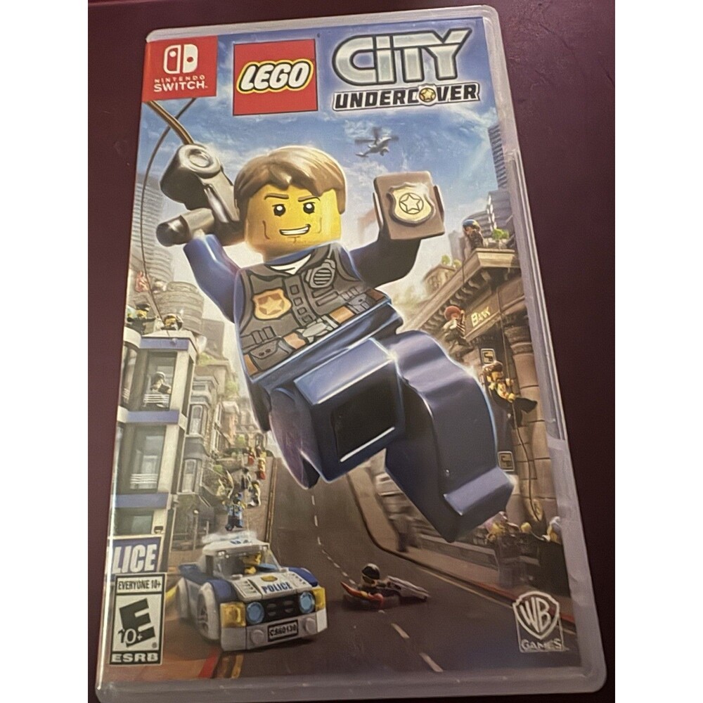 Lego City Undercover Nintendo Switch Cartridge and Original Case